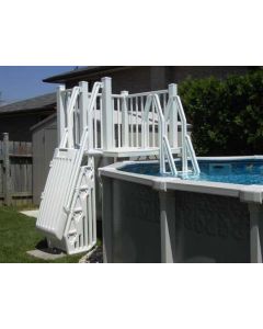 Vinyl Works 5 X 5 Resin Pool Deck Model SD - Taupe
