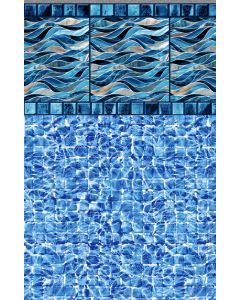 Waveburst Inground Liner By Pegasus - 20 & 27 mil.