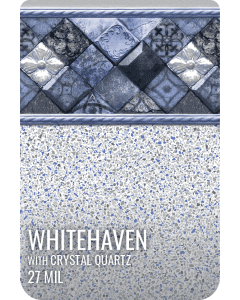 Whitehaven - Crystal Quartz Inground Pool Liner 27 mil.