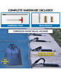 "Gorilla" Mesh Safety Pool Cover for In-Ground Pools- 16 YR Warranty 