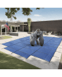 "Gorilla" Mesh Safety Pool Cover for In-Ground Pools- 16 YR Warranty 