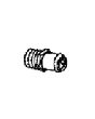1 1/2" Hose Adapter  - Black - 340-1951 