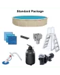 18' Round 54" Wall Summer Nites Resin Pool Package