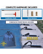 14' x 28'  No Step "Gorilla" Blue Mesh In-Ground Pools- 16 YR Warranty 