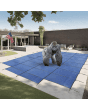 16' x 32' No Step "Gorilla" Blue Mesh In-Ground Pools- 16 YR Warranty 