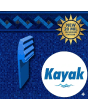 16' x 32' Rectangle 48' wall Kayak Bead Azure Peak 20 MIL 