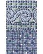 18x33 Oval 54" wall Portofino Tile J-Hook Pool Liner gauge 25 
