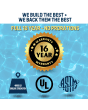 20' x 40' w/4x8 Center End Step "Gorilla" Blue Mesh In-Ground Pools- 16 YR Warranty 