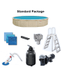 21x41 Oval 52' Wall Ashwood With In-Step System Pool Package 