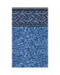 24' Round 46" wall Wilkes Beaded Liner - Newport Pattern 20 Gauge