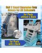 24' Round Cool Pool™ 54” Deep Above Ground Pool Package