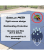 25' x 45' w/4x8 Center End Step "Gorilla" Blue Mesh In-Ground Pools- 16 YR Warranty 