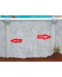 7" VERTICAL 52"  - 580-2314 