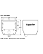 Aquador Skimmer Faceplate and Lid - AQR-25-1030 