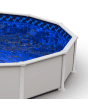 Azure Peak Multi-Bead 20 MIL Premium Above Ground Oval Pools 