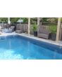 Blue Slate Inground Pool Liner 27 mil 