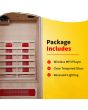 Buena Vista 1-2 Person Hemlock Infrared Sauna with 3 Ceramic Heaters - SA2400 