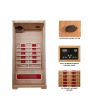 Buena Vista 1-2 Person Hemlock Infrared Sauna with 3 Ceramic Heaters - SA2400 