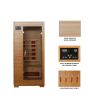 Buena Vista 1-2 Person Hemlock Infrared Sauna with 3 Ceramic Heaters - SA2400 