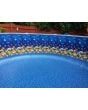 Caribbean Tile J-Hook/U-Bead beaded Oval 