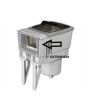 Classic Deluxe Thru Wall Skimmer with Extension by Embassy - Beige