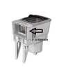 Classic Deluxe Thru Wall Skimmer with Extension by Embassy - Beige