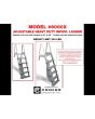 Confer 6000X Heavy-Duty Inpool Ladder 