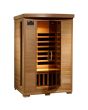 Coronado 2-Person Hemlock Deluxe Infrared Sauna with 6 Carbon Heaters - SA2409