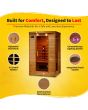 Coronado 2-Person Hemlock Infrared Sauna with 5 Ceramic Heaters - SA2406 