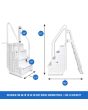 Easy Pool Step With Ladder 