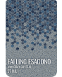 Falling Esagono w/ Gray Crystal 27 mil