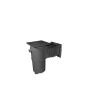 Hayward SP10841OMDGR Auto-Skim Skimmer with Square Lid Outside Mount- 1 1/2" FPT Dark Grey