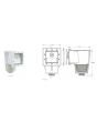 Hayward SP1091LX Dyna-Skim Above-Ground Pool Skimmer and Accessory Kit  