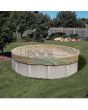 HPI Armor-Kote 20 Year Tan Winter Pool Cover - Oval 