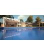 Indigo Marble with Blue Granite Inground Pool Liner 27 mil 