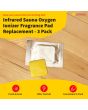 Infrared Sauna Oxygen Ionizer Fragrance Pad Replacement - 3 pack - SA5015