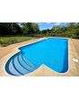 Island Wave with Terrazo Caribbean Inground Pool Liner 27 & 20 mil. 