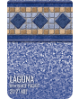 Laguna with White Pacific Inground Pool Liner available in 27 mil - Clearance by GLI