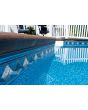 Mountain Mosaic with Mosaic Light Blue Inground Pool Liner available in 27 and 20 mil