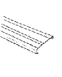 Mystique Pool Top Rail 
