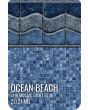 Ocean Beach - Mosaic Light Blue Inground Pool Liner 27 mil. - Clearance- By GLI 