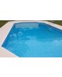 Oyster Bay Tile with Oyster Bay Floor Inground Liner by Freetime Fun - 27 MIL 