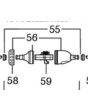 Polaris 280 Cleaner BACK-UP VALVE CASE KIT for G52 