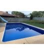 Renegade Tille Indigo Mosaic Floor Inground Liner by Freetime Fun 28 MIL 