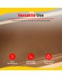 Seat Cushion for 2-person Sauna - Brown - SA5052 