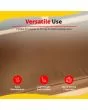 Seat Cushion for 2-person Sauna - Brown - SA5052 
