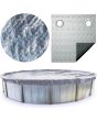 Silver King Winter Pool Cover - Oval 