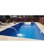 Silver Kingsford Tile Light Blue Diffusion Floor Inground Liner by Freetime Fun 27 MIL 