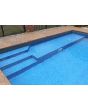 South Beach with Aurora Inground Pool Liner 27/20 MIL. - Clearance - By Latham