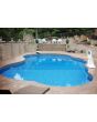 South Beach with Aurora Inground Pool Liner 27/20 MIL. - Clearance - By Latham